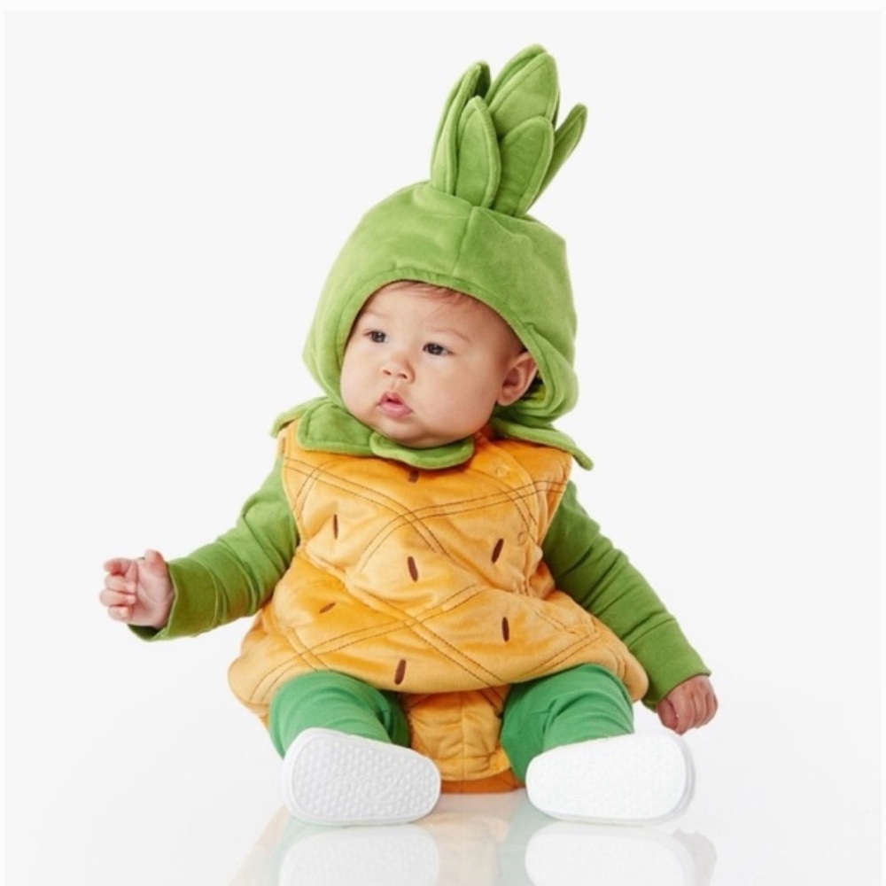 Pottery Barn Kids baby Pineapple Costume